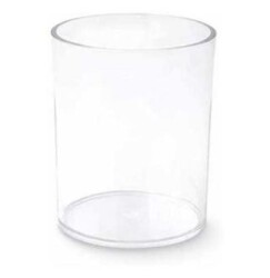 Mas Kristal Kalemlik Silindirik Şeffaf - MAS Kırtasiye