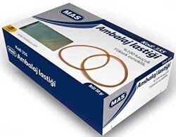 Mas 355 Midi Ambalaj Lastiği %100 Kauçuk 50 Gr.Kutu - MAS Kırtasiye