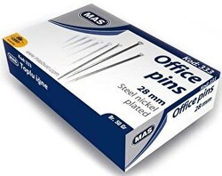 Mas - Toplu İğne 50 Gr 28 Mm - MAS Kırtasiye