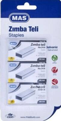 Mas Zımba Teli No24-6 3Lü Kartela - 1