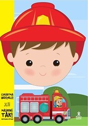 Maskeni Tak - İtfaiyeci Boyama Kitabı - Doğan Çocuk