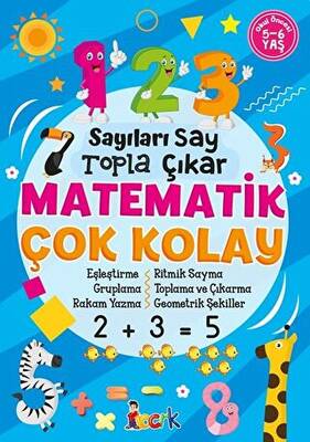 Sayıları Say, Topla, Çıkar, Matematik Çok Kolay - Bıcırık - 1