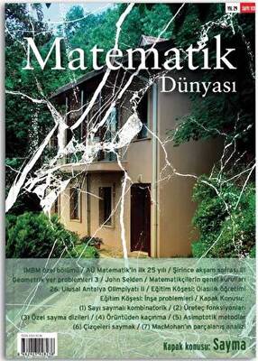 Matematik Dünyası Dergisi Sayı: 113 - 1
