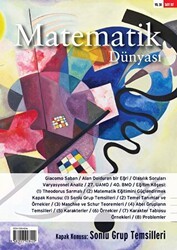 Matematik Dünyası Dergisi Sayı: 117 - Nesin Yayınevi