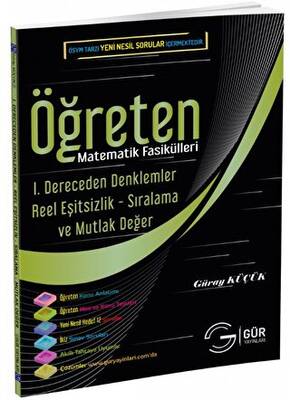 Gür Yayınları Matematik Fasikülleri - 1. Dereceden Denklemler Reel Eşitsizlik - Sıralama Mutlak Değer - 1