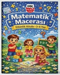 Matematik Macerası Etkinlik Kitabı 3-6 Yaş - Dahi Çocuk Yayınları