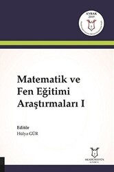 Matematik ve Fen Eğitimi Araştırmaları 1 - 1
