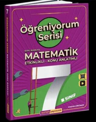 Matsev Yayıncılık 7. Sınıf Matematik Soru Bankası Öğreniyorum Serisi - 1
