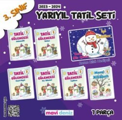 3. Sınıf Yarıyıl Tatil Eğlencesi Seti - Mavi Deniz Yayınları