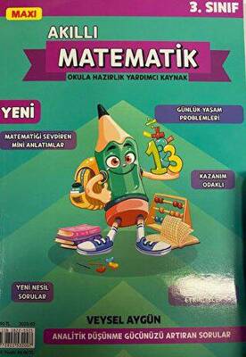 Maxi Yayıncılık Maxi 3. Sınıf Akıllı Matematik - 1