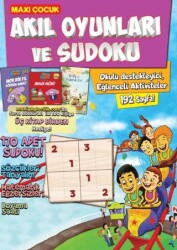 Maxi Çocuk Akıl Oyunları ve Sudoku 9 - Maxi Yayıncılık
