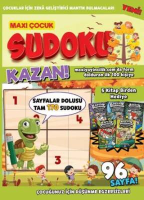 Maxi Çocuk Sudoku 11 - 1