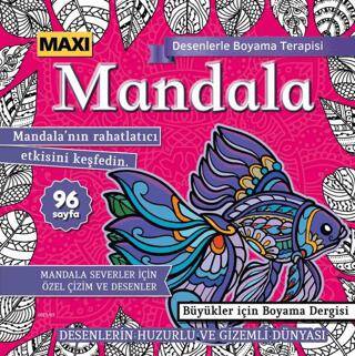 Maxi Mandala Desenlerle Boyama Terapisi 11 - 1