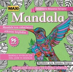Maxi Mandala Desenlerle Boyama Terapisi 13 - Maxi Yayıncılık
