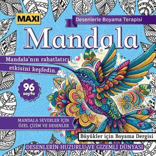 Maxi Mandala Desenlerle Boyama Terapisi 14 - 1