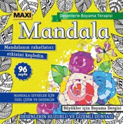 Maxi Mandala Desenlerle Boyama Terapisi 16 - Maxi Yayıncılık