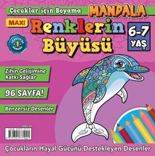 Maxi Renklerin Büyüsü Çocuklar İçin Boyama 6 - 1