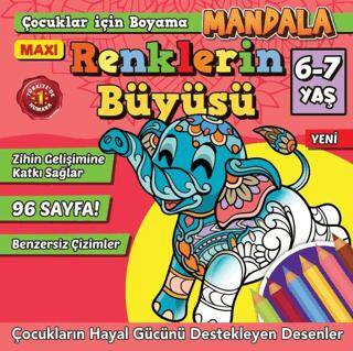 Maxi Renklerin Büyüsü Çocuklar İçin Boyama 8 - 1