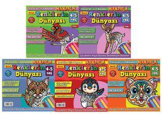 Maxi Renklerin Dünyası 5`li Set - 1