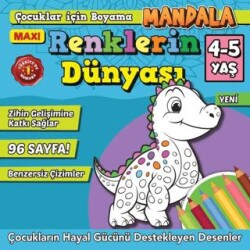 Maxi Mandala Renklerin Dünyası Mandala 10 - Maxi Yayıncılık