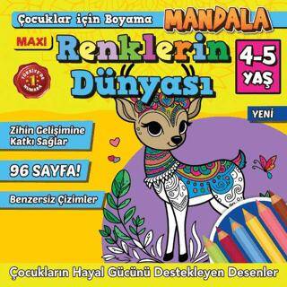 Maxi Mandala Renklerin Dünyası Mandala 11 - 1