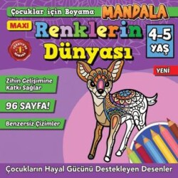 Maxi Mandala Renklerin Dünyası Mandala 7 - Maxi Yayıncılık