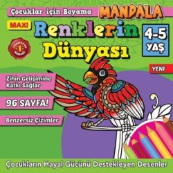 Maxi Mandala Renklerin Dünyası Mandala 8 - Maxi Yayıncılık