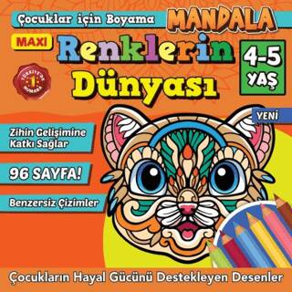 Maxi Mandala Renklerin Dünyası 9 - 1