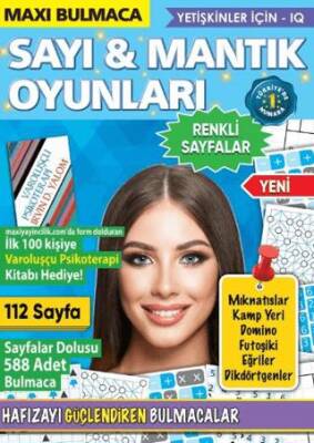 Maxi Sayı ve Mantık Oyunları 15 - 1