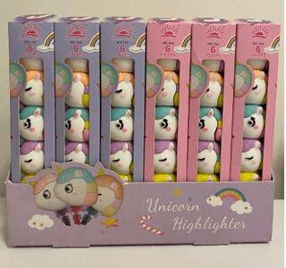 Maxx 6 Renk Unicorn Fosforlu Kalem - 1