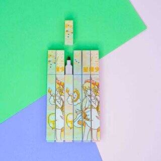 Maxx Cy-6 Anime Karakterli Fosforlu Kalem 6 Renk - 1