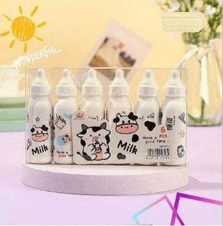 Maxx Md-199 Milk 6`lı Fosforlu Kalem Set - 1
