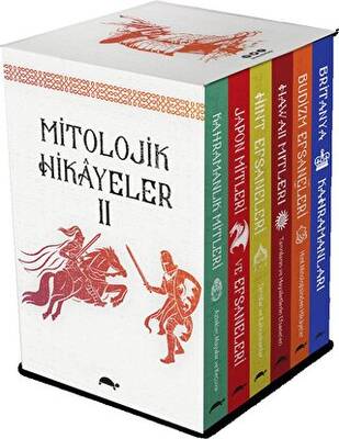 Maya Mitolojik Hikayeler Seti 2 – Özel Kutulu 6 Kitap Takım - 1