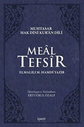 Meal Tefsir - Muhtasar Hak Dini Kur’an Dili Mavi Renkte - İşaret Yayınları