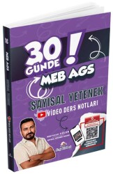 MEB-AGS 30 Günde Sayısal Yetenek Video Ders Notları - Dizgi Kitap