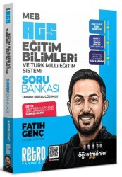MEB-AGS Eğitim Bilimleri ve Türk Milli Eğitim Sistemi Soru Bankası - Retro Yayıncılık