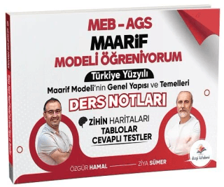 MEB-AGS Maarif Modeli Öğreniyorum Türkiye Yüzyılı Maarif Modelinin Genel Yapısı ve Temelleri Ders Notları - 1