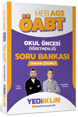 MEB AGS ÖABT Okul Öncesi Öğretmenliği Tamamı Çözümlü Soru Bankası - 1