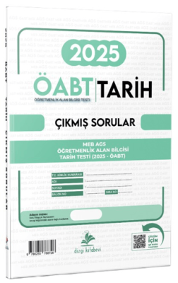 MEB-AGS ÖABT Tarih Video Çözümlü 2025 Sınavı Tek Fasikül Orijinal Çıkmış Sorular - 1