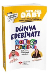 MEB-AGS Türkçe Öğretmenliği-Türk Dili ve Edebiyatı Öğretmenliği Dünya Edebiyatı Derece Kartları - Akademik Masa