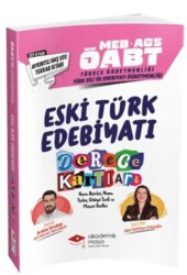 MEB-AGS Türkçe Öğretmenliği-Türk Dili ve Edebiyatı Öğretmenliği Eski Türk Edebiyatı Derece Kartları - Akademik Masa