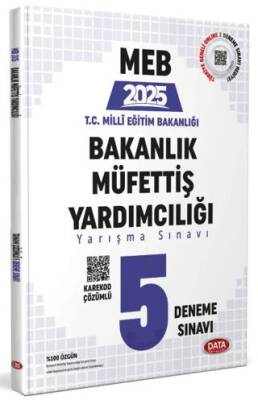 MEB Bakanlık Müfettiş Yardımcılığı 5 Deneme Sınavı - Karekod Çözümlü - 1