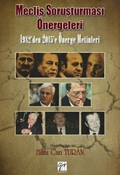 Meclis Soruşturması Önergeleri - 1