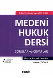 Medeni Hukuk Dersi - Seçkin Yayıncılık