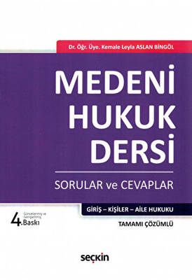 Medeni Hukuk Dersi - 1