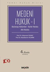 Medeni Hukuk – I THD - Seçkin Yayıncılık