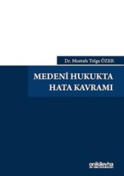 Medeni Hukukta Hata Kavramı - On İki Levha Yayınları