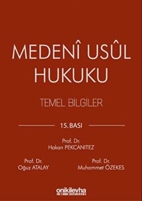 Medeni Usul Hukuku Temel Bilgiler - 1
