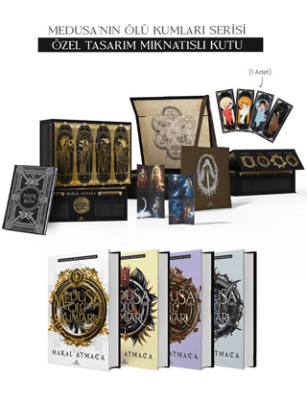 Medusa’nın Ölü Kumları Serisi - Hediyeli Mıknatıslı Kutu - 1