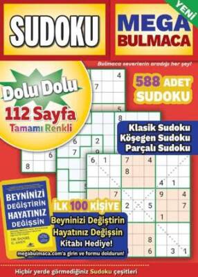 Mega Sudoku Bulmaca 15 - 1